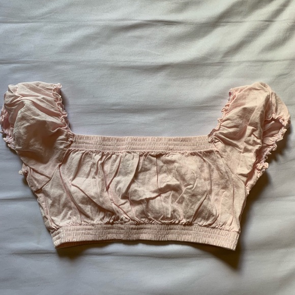 Brandy Melville Baby Pink Mira Top - Picture 1 of 4